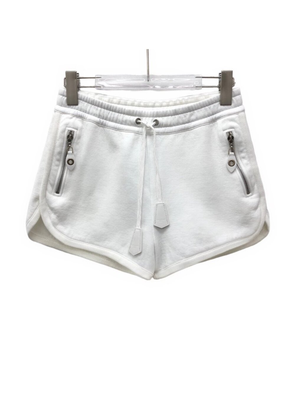 Louis Vuitton 25 Collection White Cotton Drawstring Elastic-Waist Casual Shorts